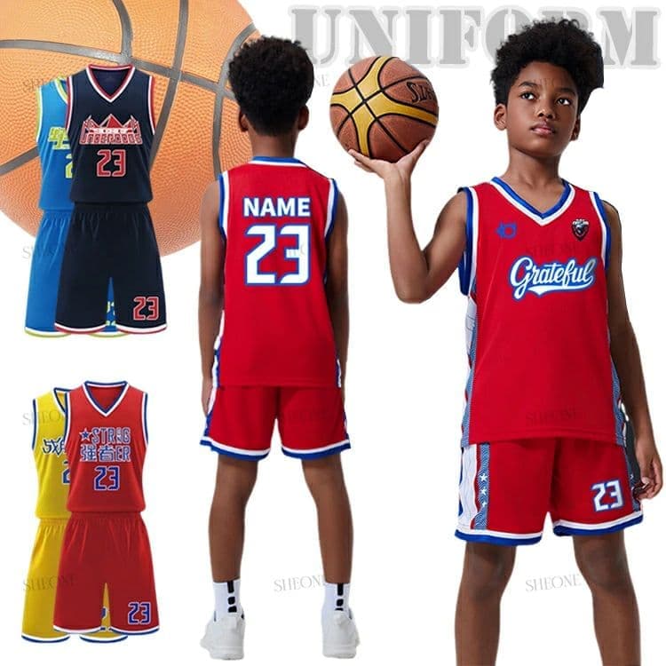 バスケット 子供 ユニフォーム セットアップ ミニバスケ キッズ バスケ ユニホーム 男子 女子 tシャツ バスケウェア チーム 団体 背番号 アイロン 選手権大会