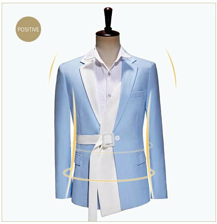 メンズダンス衣装 大人 セットアップ ジャケット パンツ シャツ ウエストベルト 4点セット 発表会 ステージ レッスン イベント 団体衣装 舞台衣装 ストリート ヒップホップ おしゃれ かっこいい 動きやすい キッズダンス衣装 2