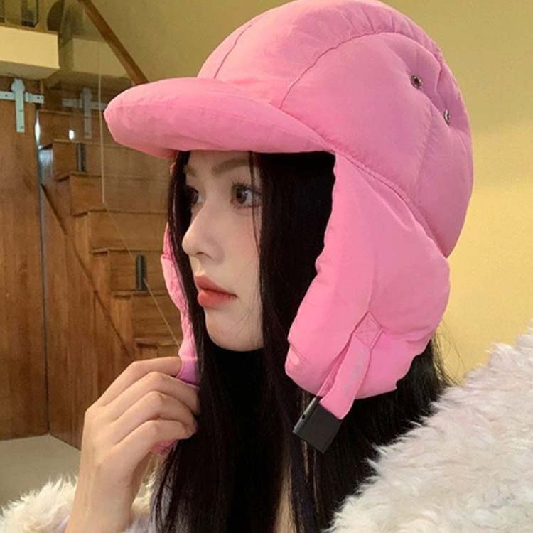 パイロット 中綿帽子 耳あて ヘルメットインナー キャップ ぼうし 耳カバー 冬用帽...