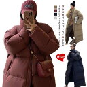 ロング スタンドカラー 暖かい ロングコート レディース ハイネック ベンチコート エコダウン ダウンコート セール 軽量 防寒 中綿コート ボリューム 通学 中綿 ダウンコート ジャケット 大きいサイズ 韓国風 厚手 通勤 おしゃれ 黒 白 コート