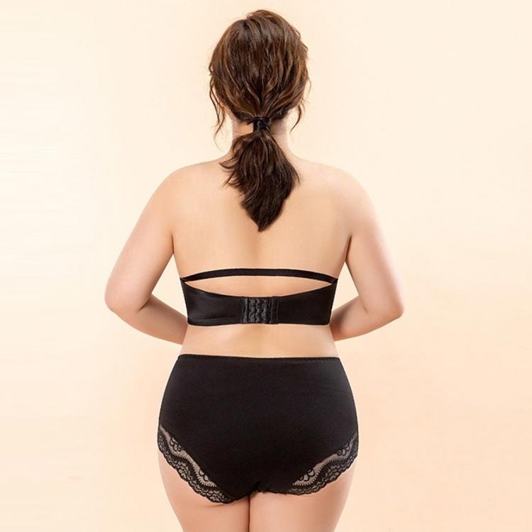 送料無料 紐なし 大きいサイズ レディース ブラ 脇高 育乳 ブラジャー ストラップレスブラ ズレにくい 垂れ胸予防 谷間 ノンワイヤー 補整 補正 下着 ブラ 肩紐なし 三重滑り止め 美胸美背 高弾性
