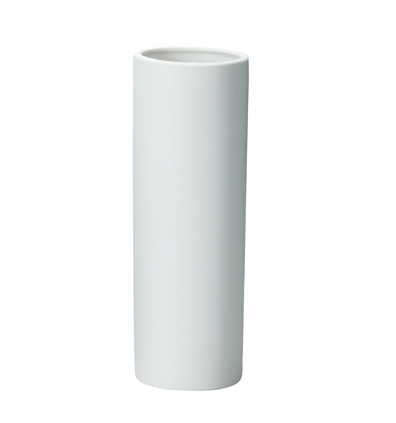 Rakuten - 陶器花瓶　白黒　白陶器　艶無