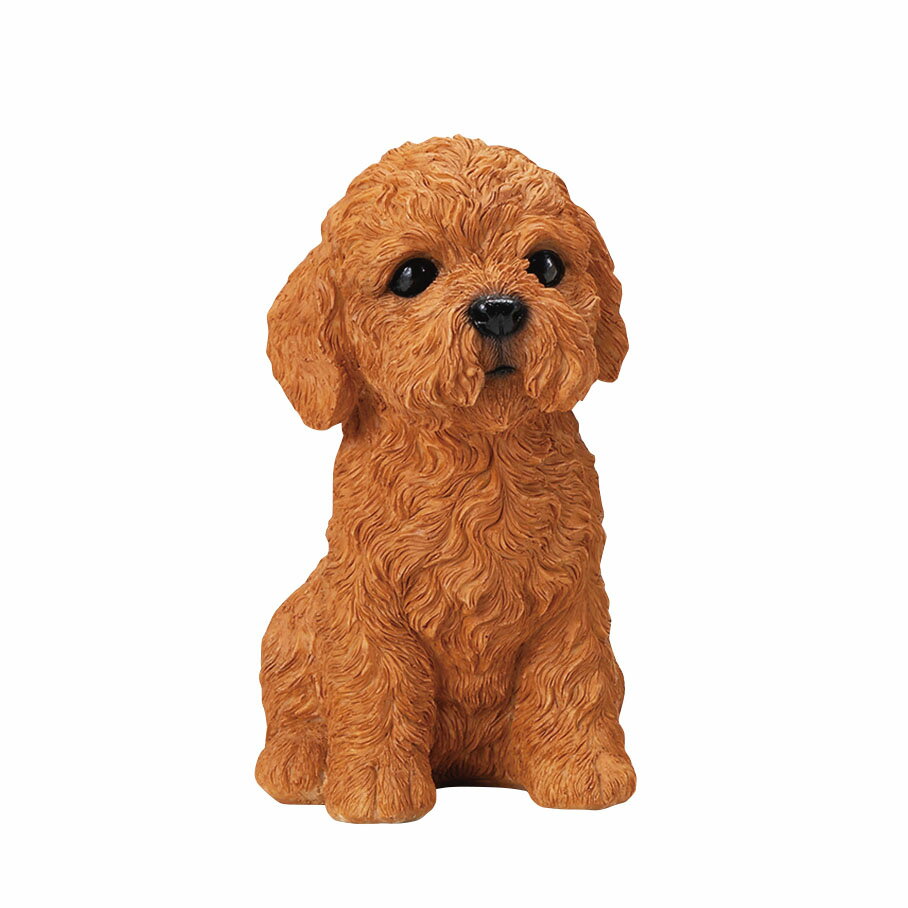 Rakuten - ラブリードック プードル 庭 オーナメント 犬 置物 雑貨 ガーデニング ガーデニング雑貨 ガーデン雑貨