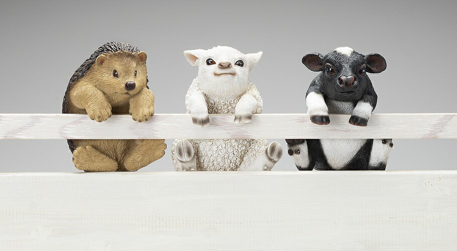 ミニハンギング 置物 ハリネズミ ガーデン雑貨 オーナメント 動物 アニマル お庭に 玄関先に