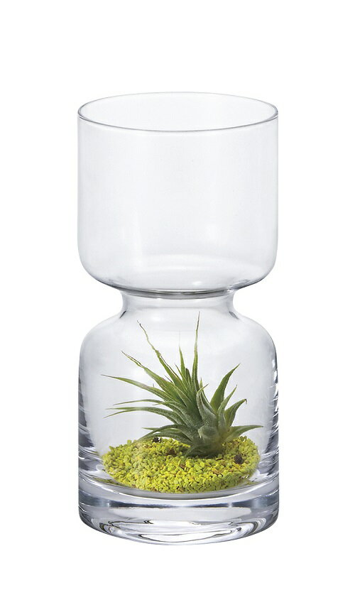 ホットガラス ボトム S ガラス 花瓶 フラワーベース 透明 クリア インテリアに 玄関先に リビングに 寝..