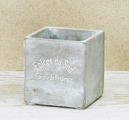 セメングレポットスクエアSS陶器鉢...