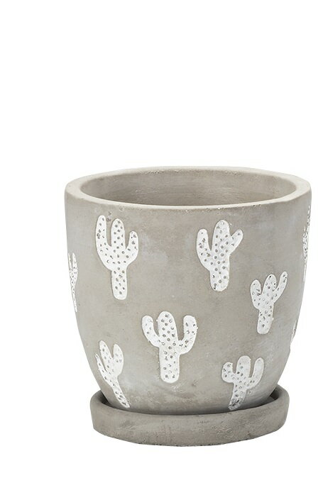 エジポット　Sサイズ 　セメントポット　インテリアポット　観葉植物　庭　部屋 　玄関先 インテリア ..