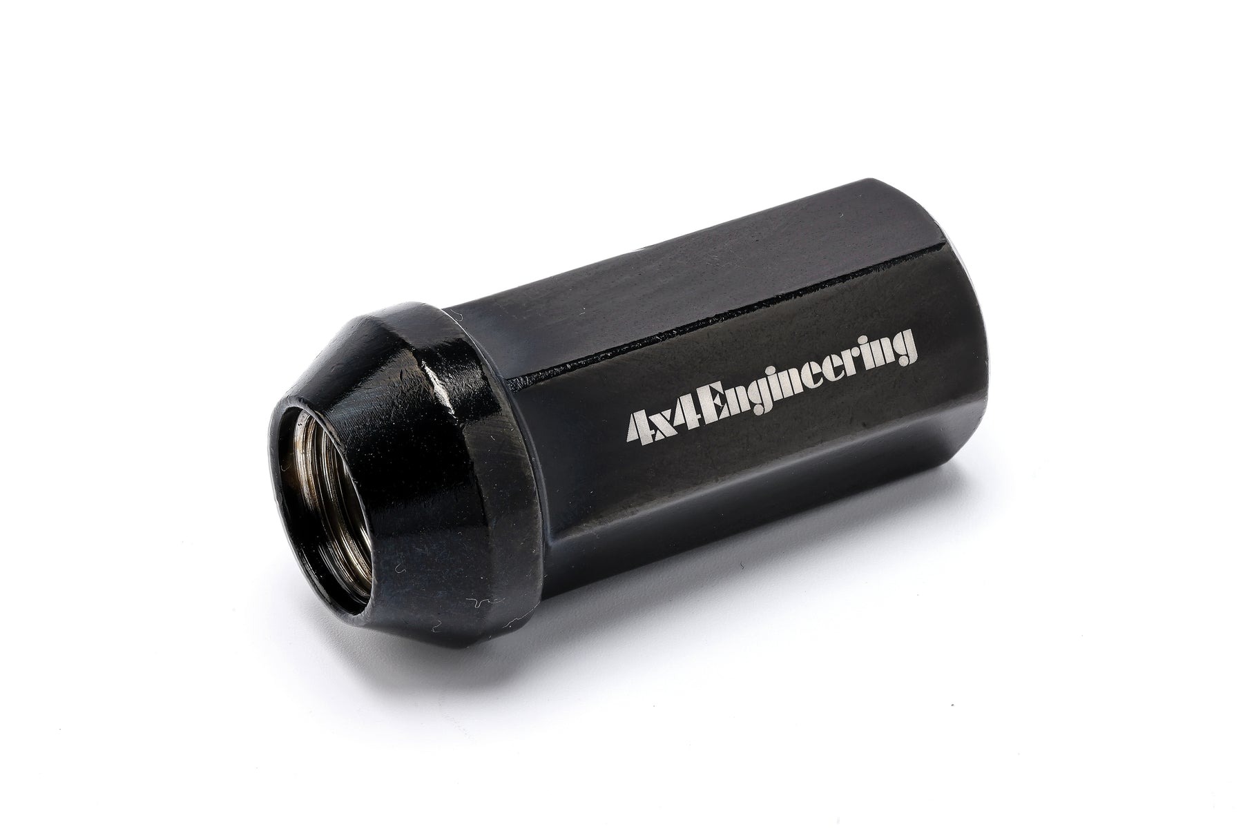 4×4 エンジニアリング コンペティションラグナット M12×P1.25 19HEX ブラックタイプ 20個入り【GEN-112-20】| フォーバイフォー ホイールナット 日産 スバル スズキ 黒ナット