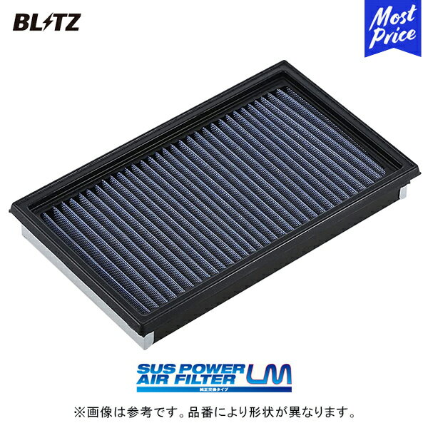 BLITZ ブリッツ SUS POWER AIR FILTER LM WF-50B 純正品番:16546-AA150 SUBARU スバル XV,インプレッサG4,インプレッサスポーツ【59625】 | サスパワーフィルター エアフィルター 純正交換タイプ エアクリーナー IMPREZZA エックスブイ