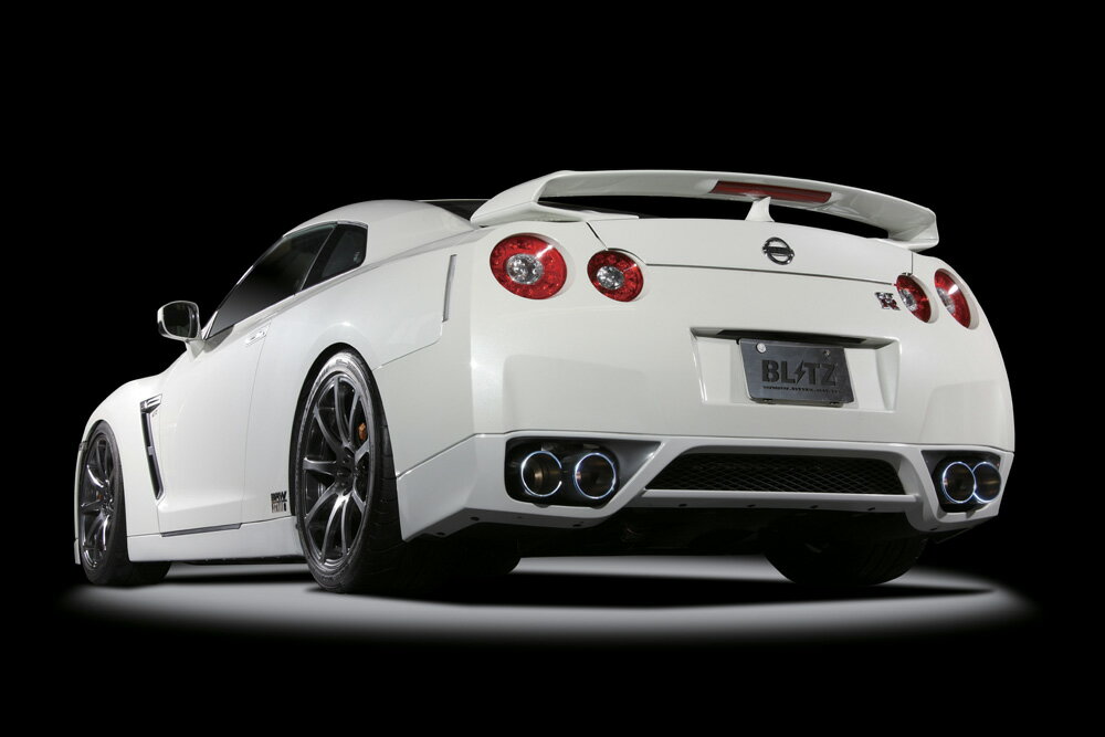 BLITZ ブリッツ マフラー NUR-SPEC C-Ti Quad Model 【64073】 GT-R 07/12-09/12 DBA-R35 VR38DETT SpecV未確認