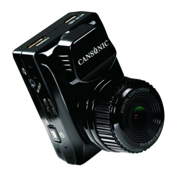CANSONIC キャンソニック UDV-888 フルHD対応 液晶ディスプレイ搭載 車載カメラ ドライブレコーダー 防水ケース付 日本正規代理店品 【UDV888】