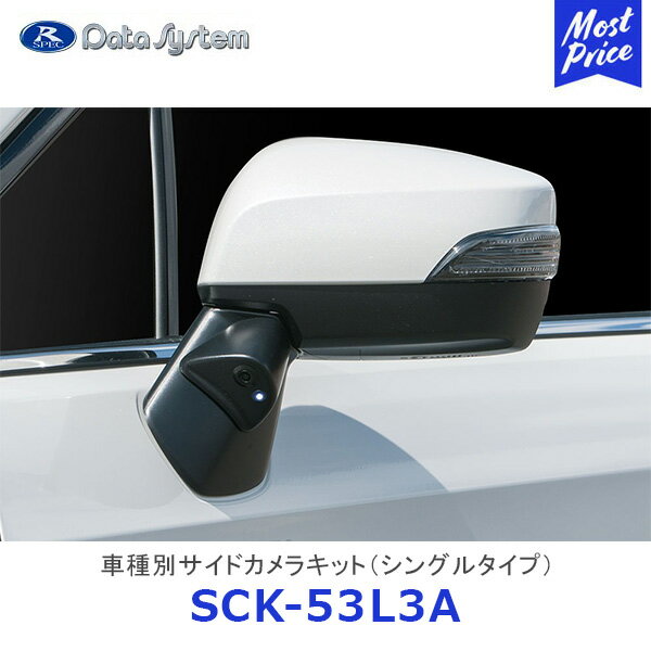 Data System 車種別サイドカメラキット シングルタイプ レガシィ アウトバック LED内蔵タイプ【SCK-53L3A】| データシステム SUBARU スバル BS9 車種別 SCK53L3A