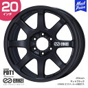 ENKEI エンケイ ランクル300用 ホイール PDT1 ピーディーティーワン 20インチ 9.0J 52 6-139.7 マットブラック MBK ホイール1本 トヨタ ランドクルーザー LC300 8本スポーク 6穴 ラリー パリダカ ダカールラリー カスタム アルミホイール TPWS対応