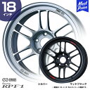 ENKEI エンケイ レーシング RPF1 アールピーエフワン 18インチ 9.5J 45/38/15 5-114.3 ホイール1本 エンケイホイール スポーツホイール マルチスポーク 軽量 ストリート カスタム ドレスアップ シルバー ブラック