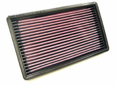 K&N REPLACEMENT FILTER エアフィルター SAAB 9000 2.0 16V NA / TURBO （Panel filter） CB20 89-90 2000 【33-2020】