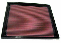 K&N REPLACEMENT FILTER エアフィルター OPEL OMEGA B 2.0 16V XF200 95-99 2000 【33-2734】