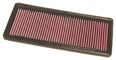 FIAT - K&N REPLACEMENT FILTER エアフィルター FIAT GRANDE PUNTO 1.4 16V 95ps 199141 06-10 199A6 1400 【33-2842】
