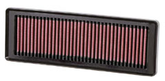FIAT - K&N REPLACEMENT FILTER エアフィルター FIAT PUNTO 1.4 8V 77ps 199144 (EVO) 10- 350A1 1400 【33-2931】
