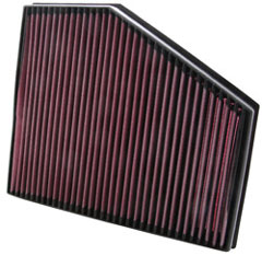 K&N REPLACEMENT FILTER エアフィルター BMW ALPINA E60 B5 SUPER CHARGER 4.4 06- 4400 【33-2943】