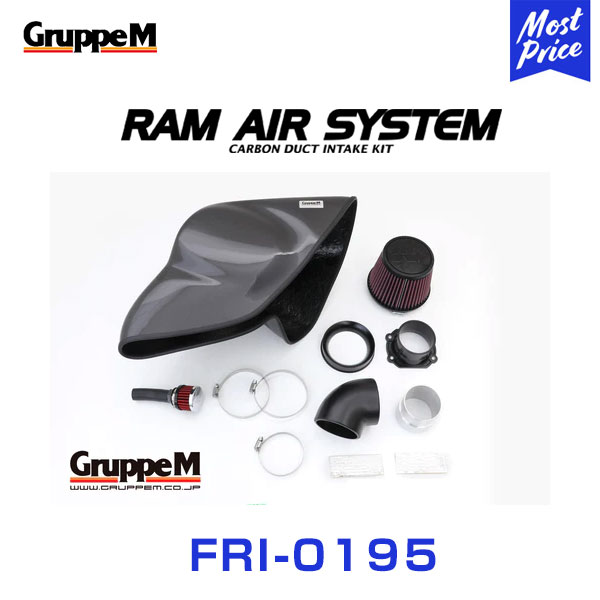 GruppeM M's ラムエアシステム VOLKSWAGEN GOLF TOURAN 1TBMY/1TBLG TSI S/C+TURBO 140/170PS 2007-2009 【FRI-0195】 RAM AIR SYSTEM | K&N グループエム エアインテーク ハイフロー エアフィルター コア エアクリーナー