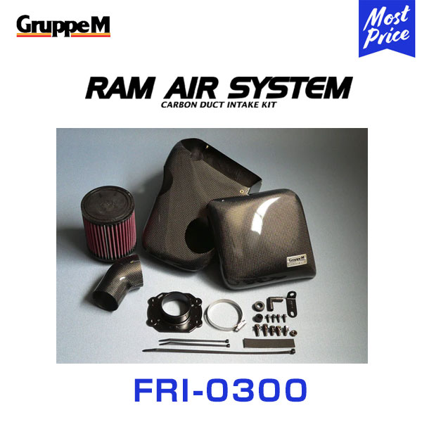 GruppeM M's ラムエアシステム MINI MINI(I) RA16 ONE/COOPERM/T前期(NA) 2003.4-2004.7 【FRI-0300】 RAM AIR SYSTEM | K&N グループエム エアインテーク ハイフロー エアフィルター コア エアクリーナー