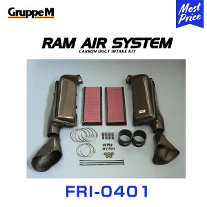 GruppeM M's ラムエアシステム MERCEDES BENZ SL-CLASS 230474 AMGSL55KOMPRESSORS/C 2002-2008 【FRI-0401】 RAM AIR SYSTEM | K&N グループエム エアインテーク ハイフロー エアフィルター コア エアクリーナー