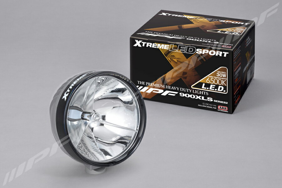 IPF XTREME LED SPORT / 900XLSS 2 SPOT(スポット)【900XLSS2】12v/24v 30W (ランプ1個入り) ハーネスキット別売 アイピーエフ フォグランプ エクストリーム LED スポーツ ARB社 コラボモデル LED FOG 人気商品 オフロードに おすすめ