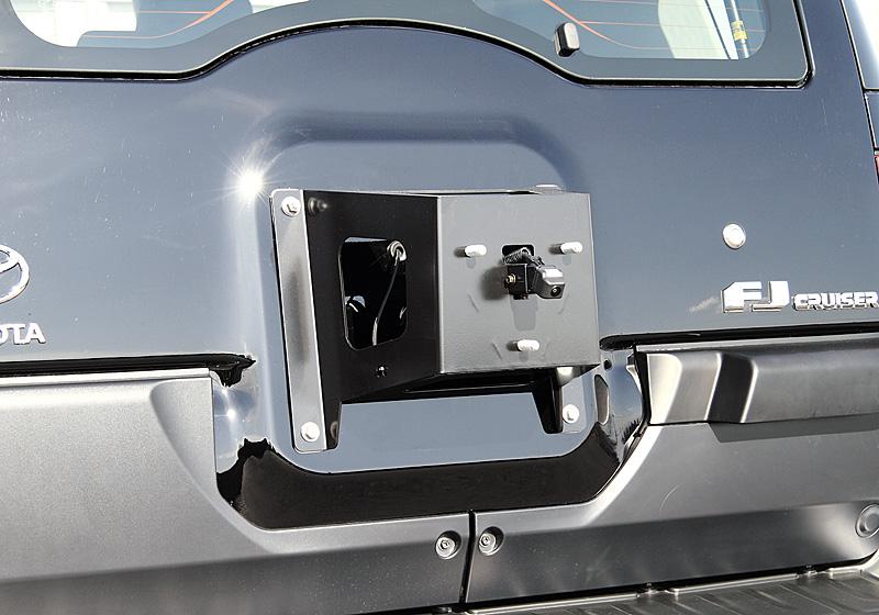 JAOS ジャオス スペアタイヤブラケット  FJクルーザー （07-09モデル/10.11-モデル）