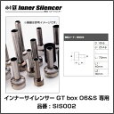 柿本改 カキモト インナーサイレンサー GT box 06＆S 専用 【SIS002】 | KAKIMOTO KAI カキモトレーシング マフラー 音量低減 INNER SILENCER GTBOX 06S エキゾースト用 オプションパーツ 消音機能 おすすめ