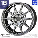 GALERNA REFINO ガレルナ レフィーノ 18インチ 9.5J 22 5-114.3 ハイパーシルバー ホイール1本 AME 共豊 スポーク MADE by ENKEI MATプロセス 国内生産 軽量 高剛性 高品質 JAPAN アルミホイール WRX STI ランエボ10 GT-R34