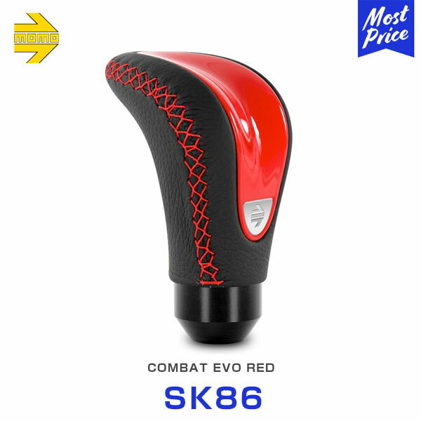 MOMO モモ シフトノブ コンバット EVO RED 【SK86】 SHIFT KNOB COMBAT EVO レッド レアーズ モモジャパン MOMOJAPAN 正規品