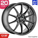 OZ Racing HyperGT-HLT オーゼットレーシング ハイパーGT HLT 20インチ 9.0J 43 5-114 スターグラファイト ホイール1本 | 10スポーク グラファイト インポートカー 外車 輸入車 カスタム ドレスアップ アルミホイール