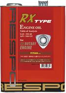 レスポ RESPO ロータリーエンジン専用オイル RX TYPE 5w-40 4L【REO-4LRX】 | 100％ 化学合成油 ロータリー専用 ENGINE OIL RXタイプ 5W40 4リッター 東洋システム リピート多数 高性能オイル RX7 FD3S FC3S RX-8に おすすめREO4LRX