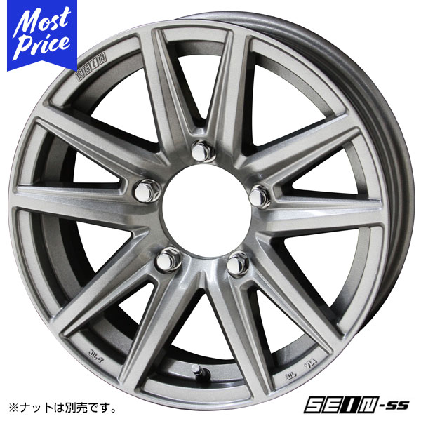 ホイール 共豊 KYOHO ザイン SS 16インチ 5.5J +22 5-139.7 メタルフレークシルバー 単品 1本