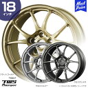 TWS Motorsport T66-F 18インチ 8.5J 42 5-100 フラットゴールド/グロスガンメタ/グロスシルバー ホイール1本 アルミ鍛造1ピース スポーク レース 超軽量 カスタム ドレスアップ アルミホイール 鍛栄舎 TAN-EI-SYA FORGED