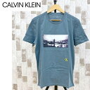 送料無料 Calvin Klein カルバンクライン CK シーズナルプリントクルーネックTシャツ トップス メンズ ブランド MOSTSHOP ゆうパケ