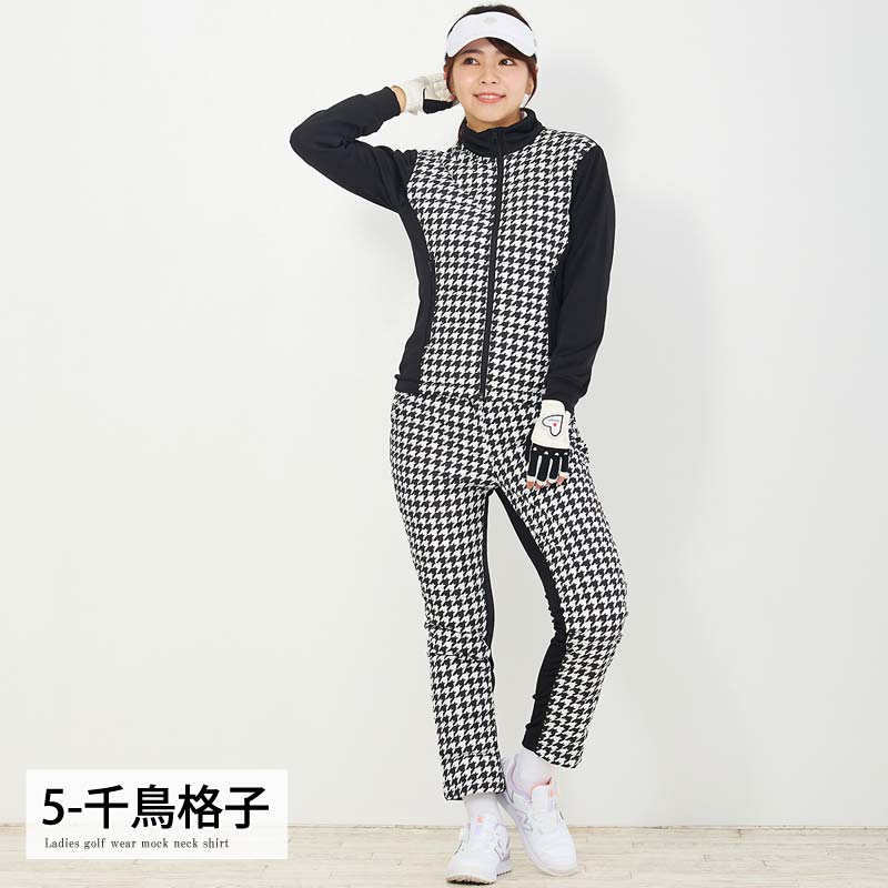 楽天市場】ゴルフウェア レディース 上下セット（カラーホワイト