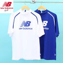 送料無料 New Balance GOLF ニューバランスゴルフ ゴルフウェア メンズ モックネック 吸汗速乾ドライ トップス 半袖 ロゴ ブランド おしゃれ 春夏 ゆうパケ(4)