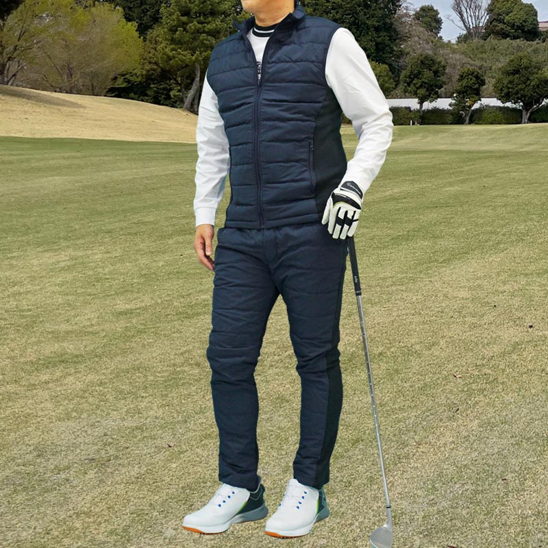 楽天市場】ダウンベスト メンズ（カラーネイビー）（ゴルフ｜スポーツ