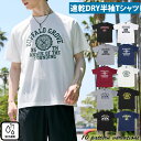 送料無料 ドライメッシュ 半袖 メンズ Tシャツ 吸汗速乾 ペイント クルーネック ティーシャツ トップス ロゴT 通販 新作 人気 おしゃれ 春 夏 服 MOSTSHOP ゆうパケ