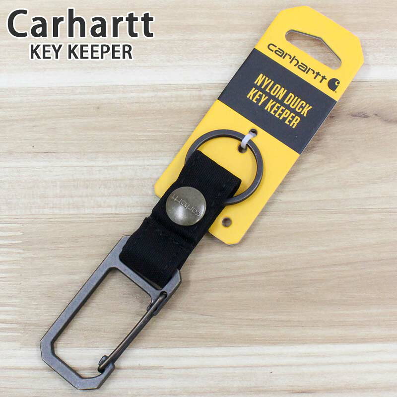Rakuten - 送料無料 Carhartt カーハート ナイロンダックキーキーパー カラビナキーホルダー Nylon Duck Key Keeper B0000251 メンズ ブランド MOSTSHOP ゆうパケ