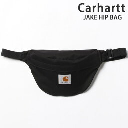 送料無料 Carhartt カーハート WIP ジェイク ヒップバック ウエストポーチ ボディバッグ Jake Hip Bag 2.8L I031476 鞄 撥水 ブラック 黒 ワンポイント メンズ レディース ブランド MOSTSHOP