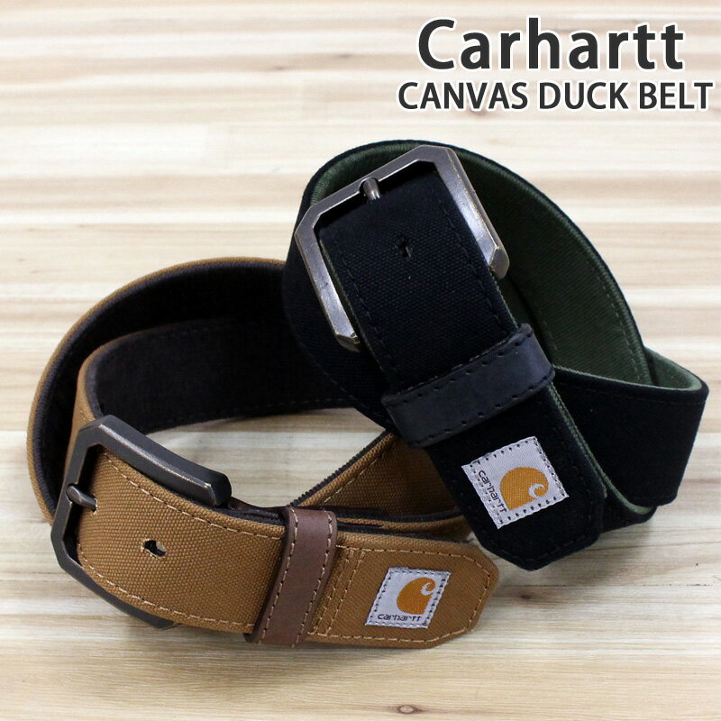 送料無料 Carhartt カーハート ベルト キャンバスダックベルト ワークベルト Canvas Duck Belt メンズ レディース プレゼント ギフト MOSTSHOP