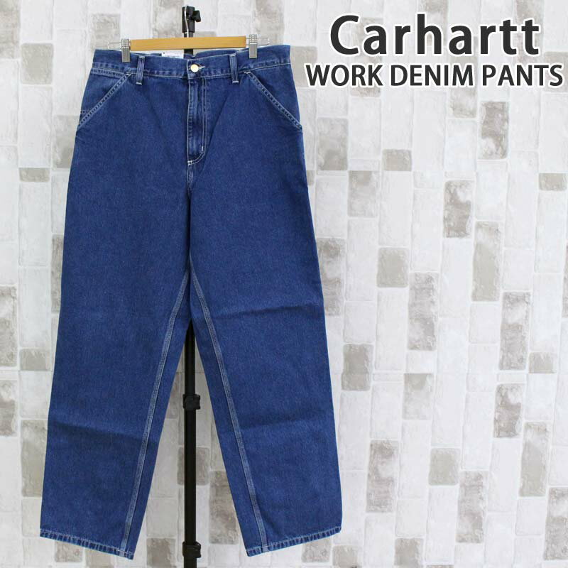 Rakuten - 送料無料 Carhartt カーハート WIP リラックスストレート ストーンウォッシュ ワークデニムパンツ シンプルパンツ Simple Pant WIP I022947 メンズ ブランドMOSTSHOP