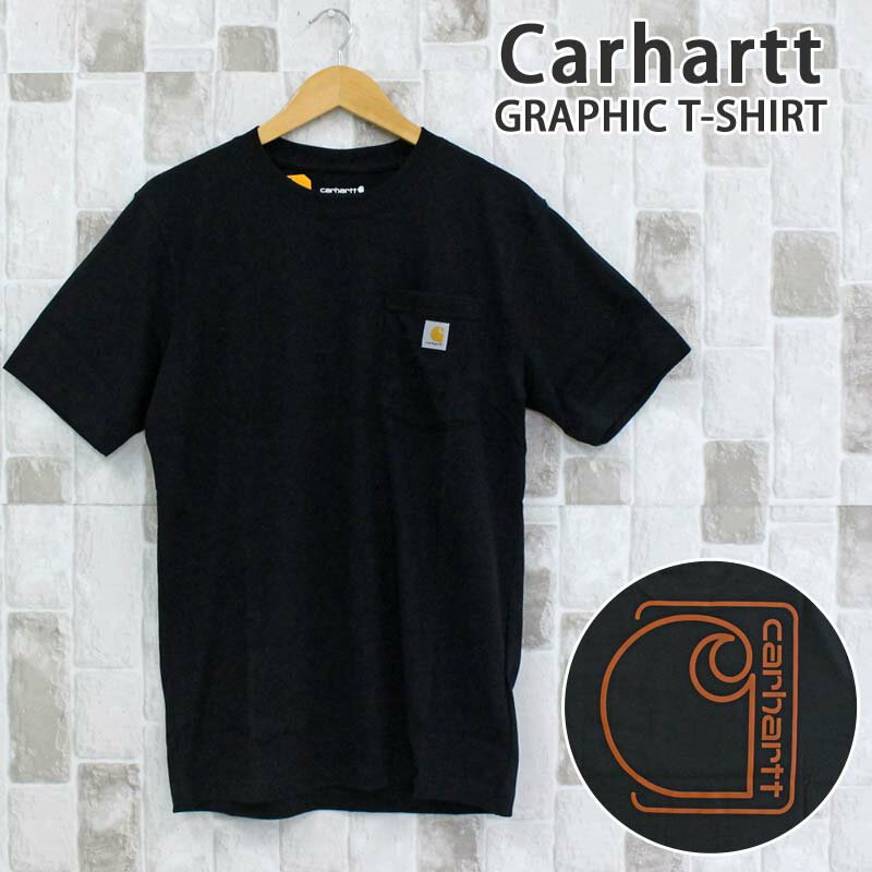 Other - 送料無料 Carhartt カーハート リラックスフィット BIGロゴ バックプリント グラフィックTシャツ Relaxd Fit Lightweight Short-Sleeve Pocket C Graphic T-Shirt 106760 メンズ ブランド MOSTSHOP ゆうパケ
