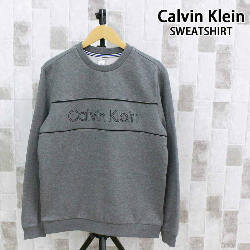 Rakuten - 送料無料 Calvin Klein カルバンクライン CK アイコニック ロゴ パイピング クルーネック スウェットシャツ 40J6242 メンズ ブランド MOSTSHOP