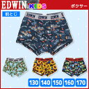 ジュニアメンズ EDWIN エドウィン 前とじ ボクサーブリーフ ボクサーパンツ 130cmから170cmまで アズ as ボクサー キッズ おしゃれ 男性下着 男の子 子供下着 子供用下着 子ども こども ボーイズ ジュニア下着 スクール スポーツ アンダーウェア かっこいい パンツ 前閉じ