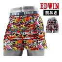 【5日限定エントリーで最大100%ポイントバック】EDWIN エドウィン 前あき トランクス 紳士 男性 アズ as| 前開き パンツ トランクスパンツ 下着 ...