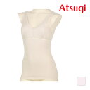 【クーポン10%OFF】ATSUGIの肌着 綿100% カップ付タンクトップ ブラトップ 日本製 アツギ ATSUGI | タンクトップ カップ付きインナー カ...