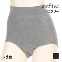 【クーポン10%OFF】送料無料 同色3枚セット Shefree シーフリー サニタリーショーツ 生理用ショーツ ナイト用 アツギ ATSUGI | ショーツ ...